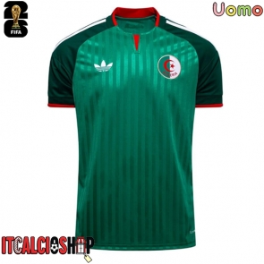 Algeria Seconda Maglia Mondiali 2026 Manica Corta